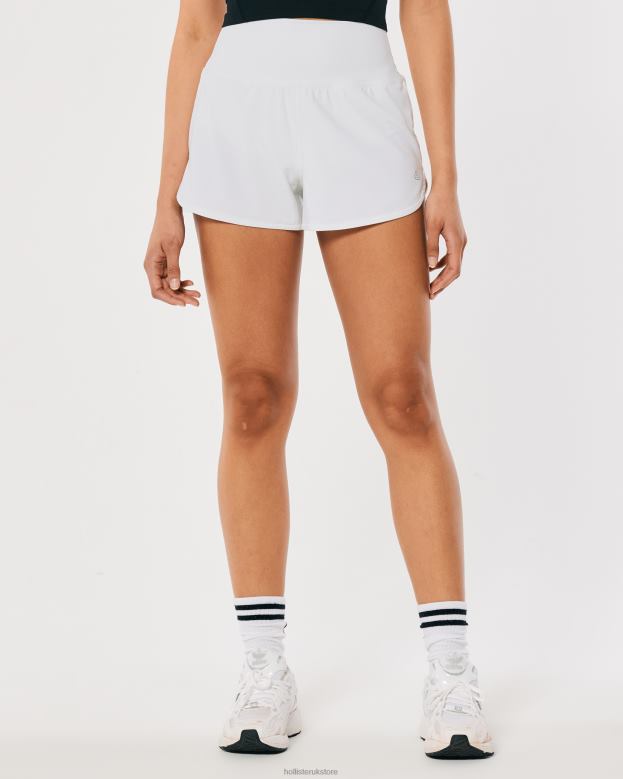 Bottoms Hollister Women Gilly Hicks Active Lined Active Shorts 3\\ 48820664 White